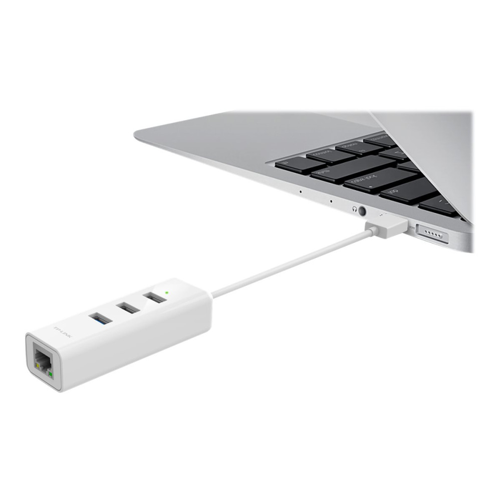 Produktbild för TP-Link UE330 - nätverksadapter - USB 3.0 - Gigabit Ethernet