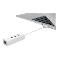 Produktbild för TP-Link UE330 - nätverksadapter - USB 3.0 - Gigabit Ethernet
