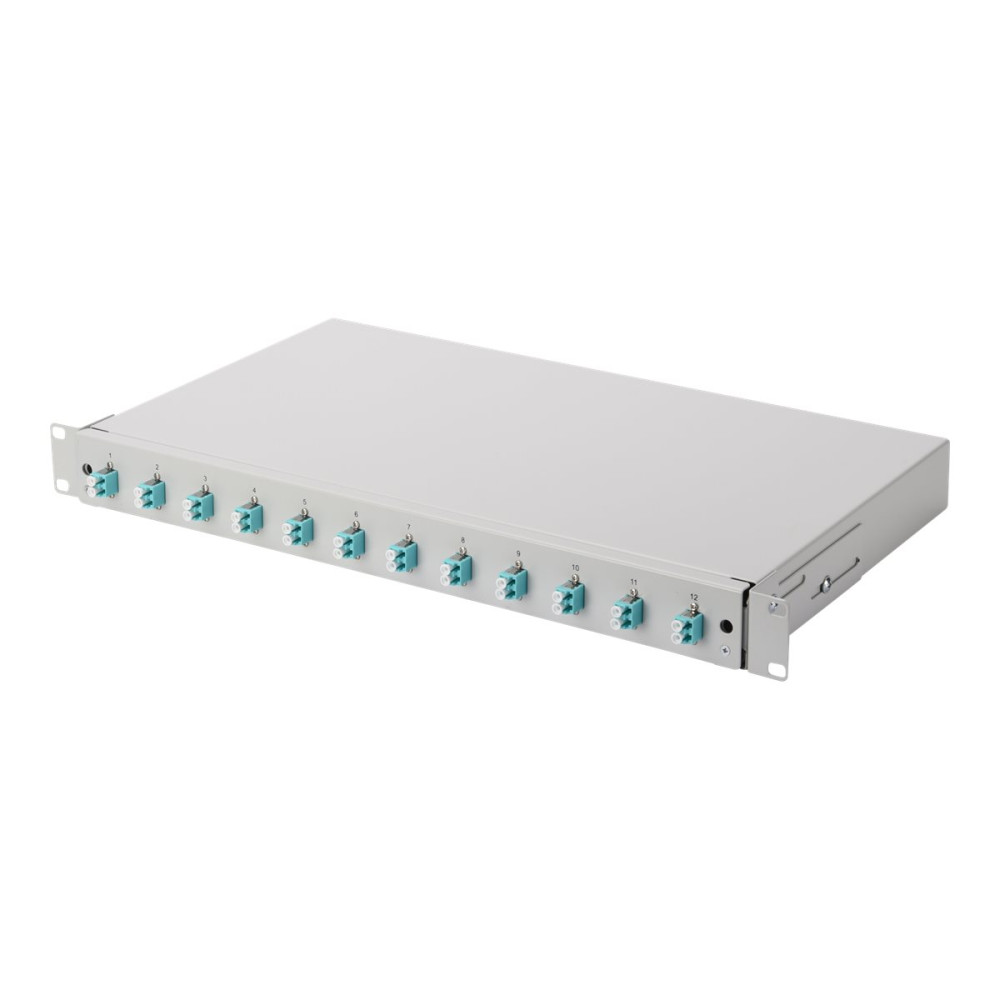 Produktbild för DIGITUS fiberoptisk skarvlåda - 1U - 19"
