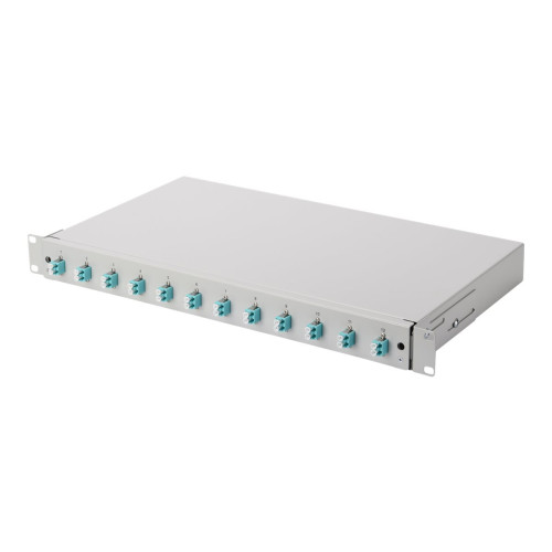 Digitus DIGITUS fiberoptisk skarvlåda - 1U - 19"