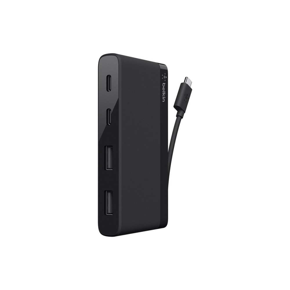 Produktbild för Belkin USB-C 4-Port Mini Hub - hubb - 4 portar