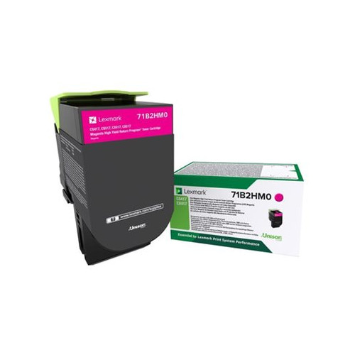 Lexmark International Lexmark X417 - Lång livslängd - magenta - original - tonerkassett - LCCP, LRP