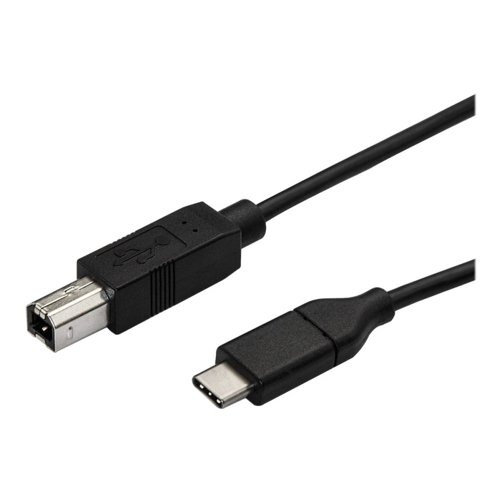 Produktbild för StarTech.com USB-C till USB-B-skrivarkabel - M/M - 3 m - USB 2.0 - USB typ C-kabel - USB-C till USB typ B - 3 m