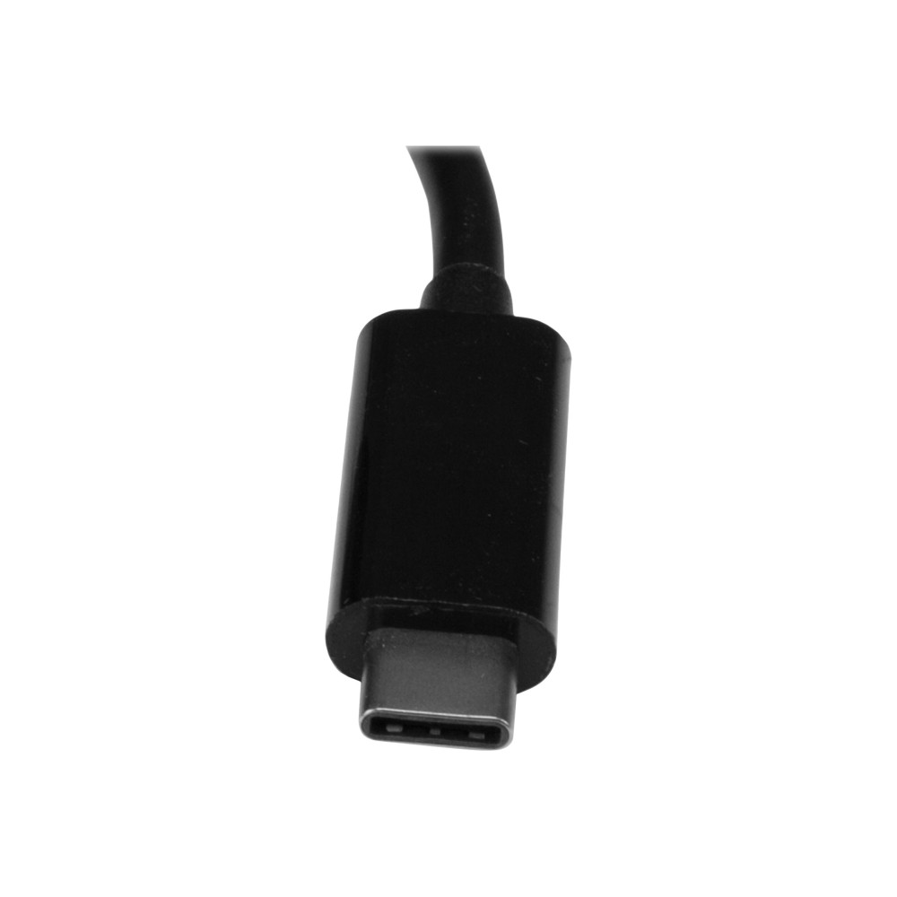 Produktbild för Startech USB-C till Ethernet-adapter med USB 3.0-hubb med 3 portar och Power Delivery - nätverksadapter - USB-C - Gigabit Ethernet