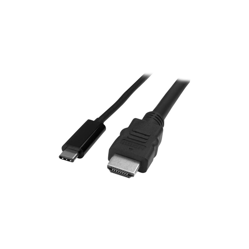 Produktbild för StarTech USB C to HDMI Adapter Cable - USB Type-C HDMI - 2m 6 ft. - 4K - extern videoadapter