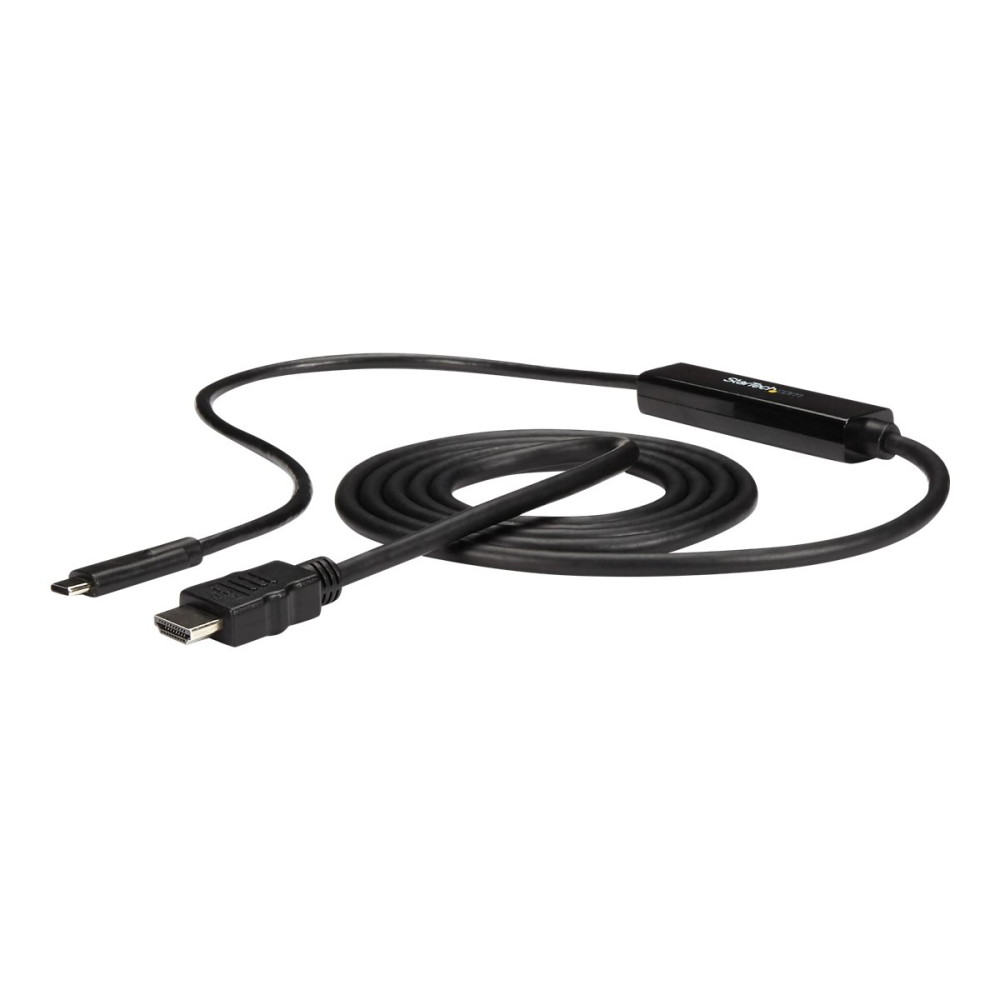 Produktbild för StarTech USB C to HDMI Adapter Cable - USB Type-C HDMI - 2m 6 ft. - 4K - extern videoadapter