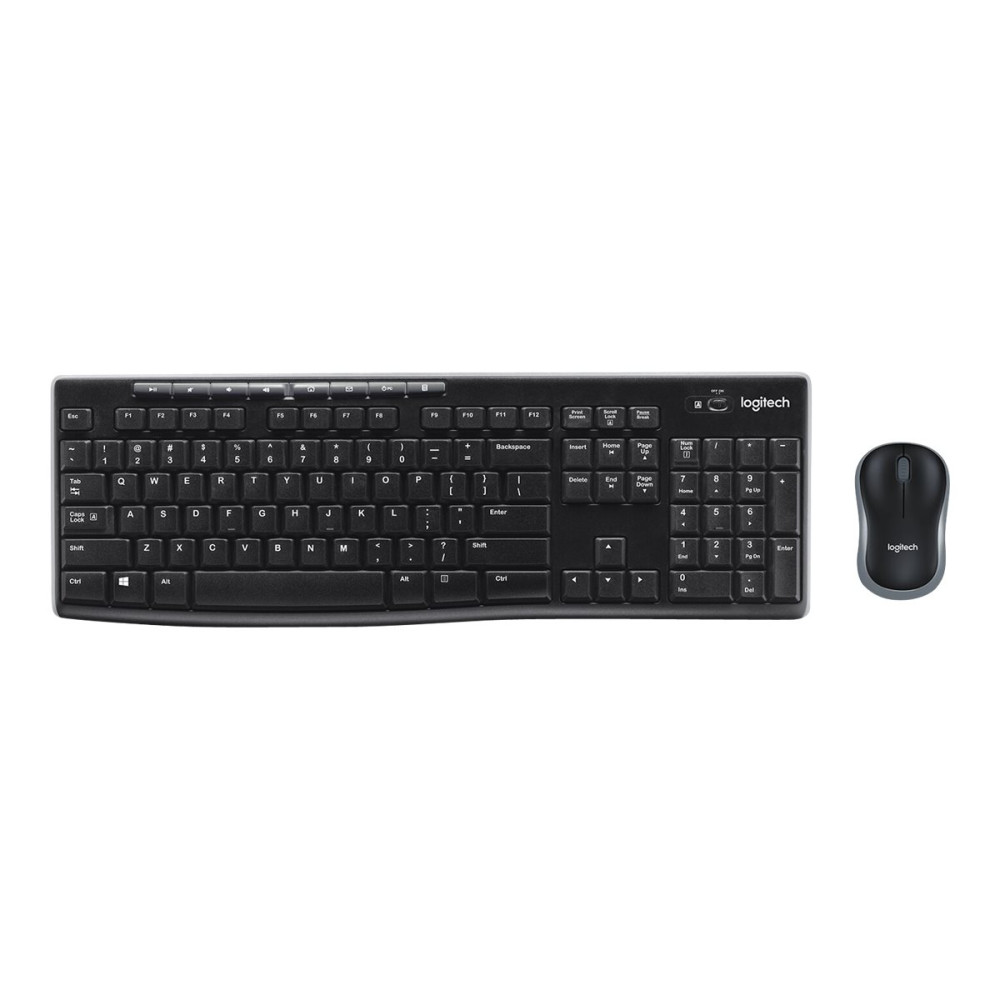 Produktbild för Logitech MK270 Wireless Combo - sats med tangentbord och mus - belgisk Inmatningsenhet