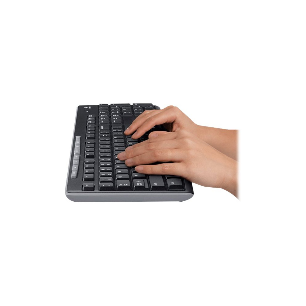 Produktbild för Logitech MK270 Wireless Combo - sats med tangentbord och mus - belgisk Inmatningsenhet