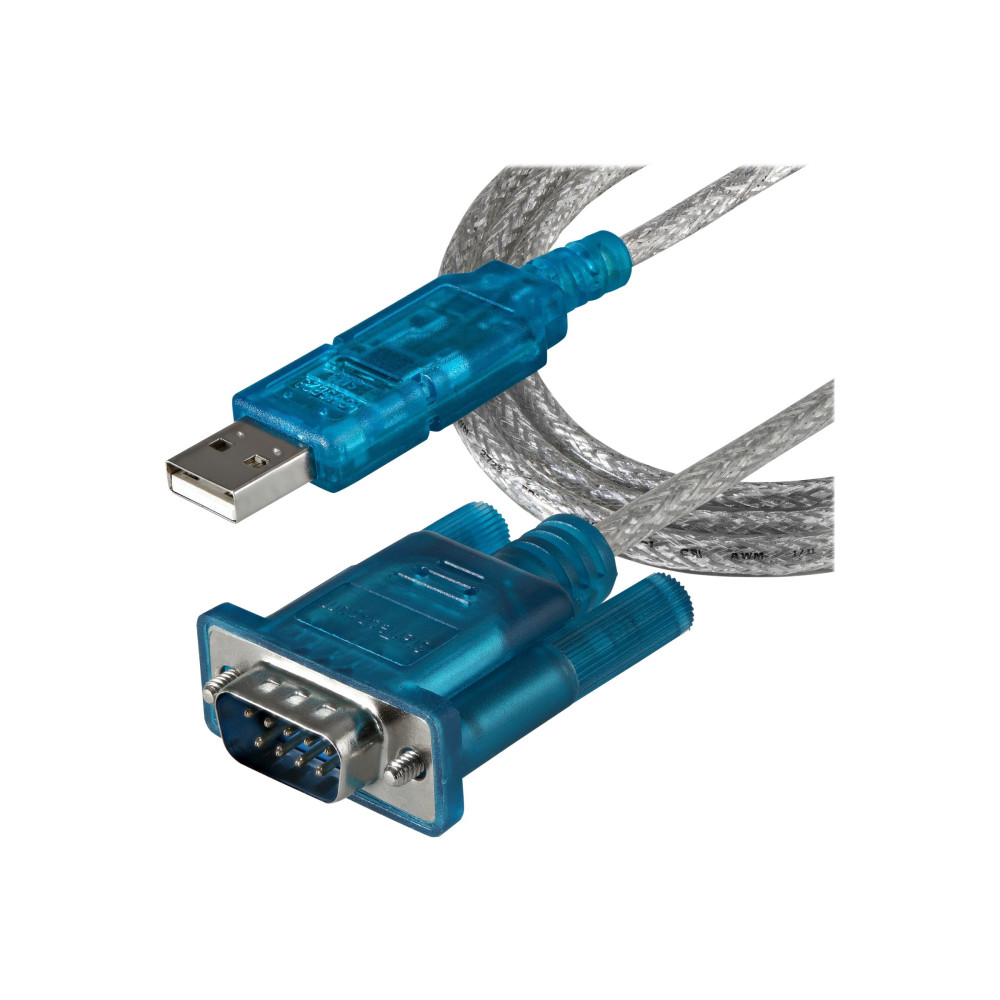 Produktbild för StarTech.com 91 cm USB till RS232 DB9 seriell kabeladapter – M/M - seriell adapter - USB 2.0 - RS-232