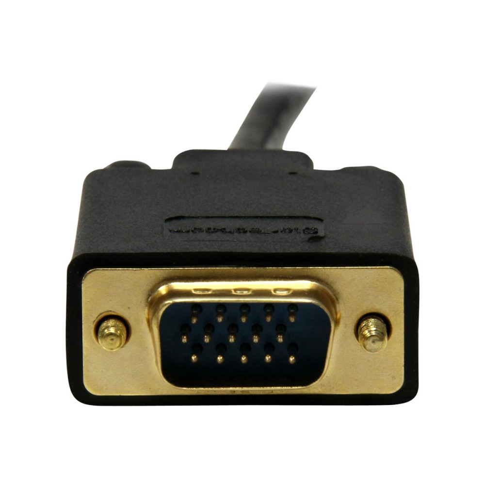 Produktbild för StarTech 6ft DisplayPort to VGA Cable - 1920 x 1200 - Active DP to VGA Adapter - DP to VGA Monitor Cable (DP2VGAMM6B) - DisplayPort-kabel - 1.83 m