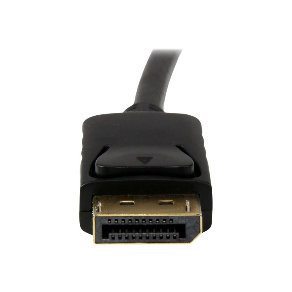 Produktbild för StarTech 6ft DisplayPort to VGA Cable - 1920 x 1200 - Active DP to VGA Adapter - DP to VGA Monitor Cable (DP2VGAMM6B) - DisplayPort-kabel - 1.83 m