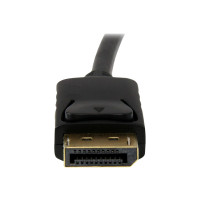 Produktbild för StarTech 6ft DisplayPort to VGA Cable - 1920 x 1200 - Active DP to VGA Adapter - DP to VGA Monitor Cable (DP2VGAMM6B) - DisplayPort-kabel - 1.83 m
