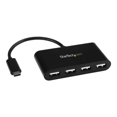 StarTech.com StarTech.com 4-portars USB-C Hubb - Mini Hubb - USB-C till 4x USB-A - USB 2.0 - hubb - 4 portar