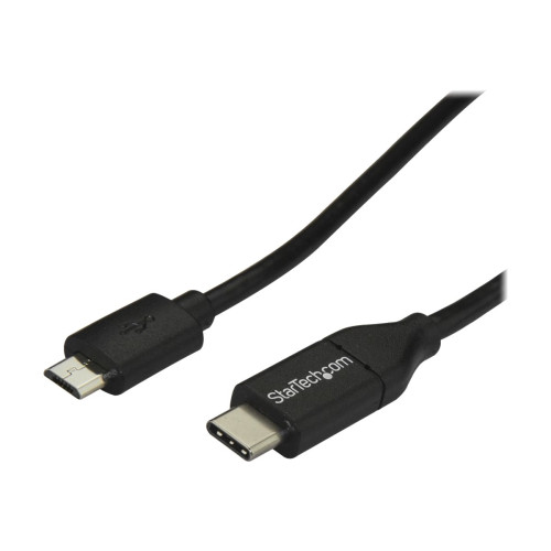StarTech.com StarTech USB C to Micro USB Cable 2m 6ft - USB-C to Micro USB Charge Cable - USB 2.0 Type C to Micro B - Thunderbolt 3 Compatible (USB2CUB2M) - USB typ C-kabel - USB-C till mikro-USB typ B - 2 m