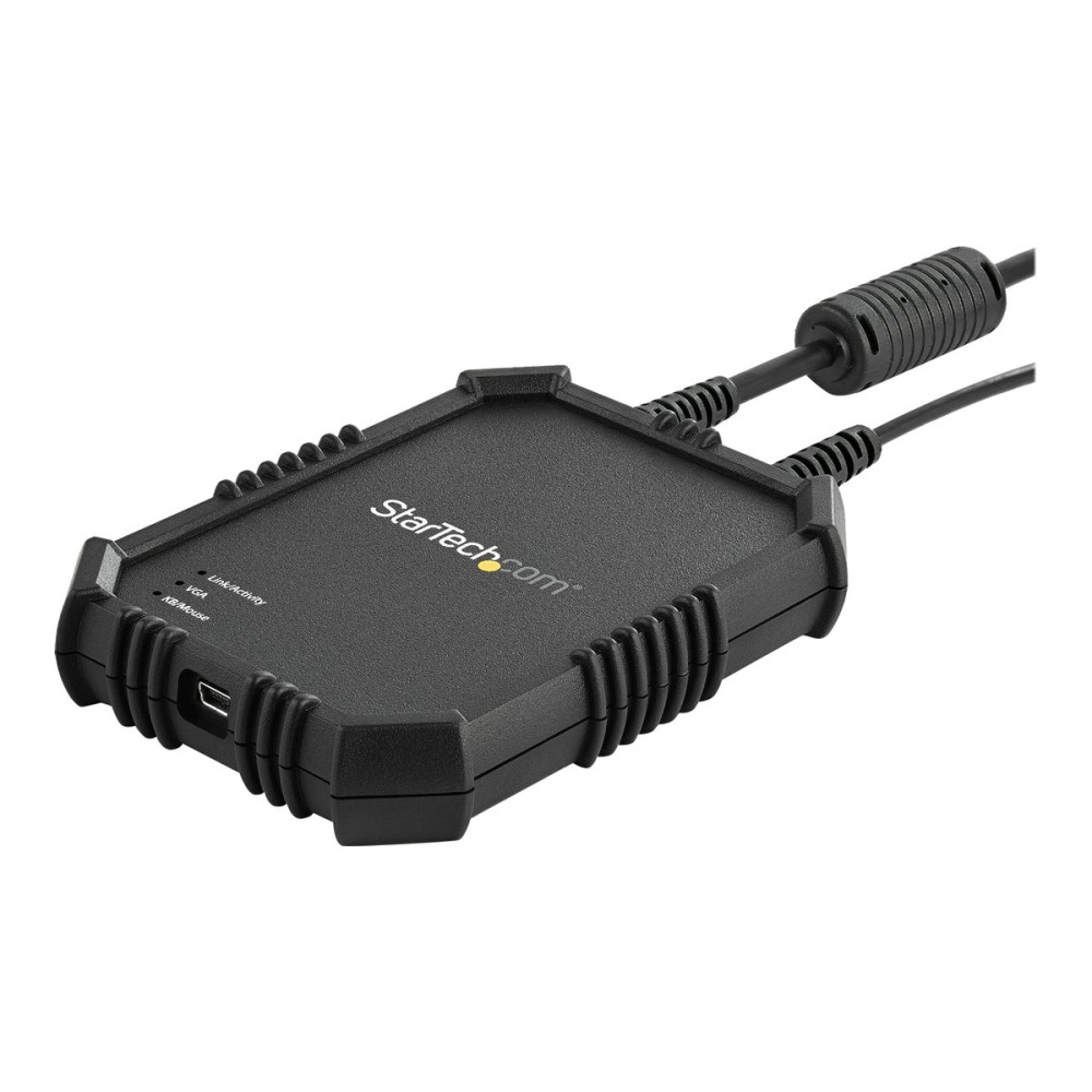 Produktbild för Startech Bärbar dator-till-server-KVM-konsol med tåligt hölje - omkopplare för tangentbord/video/mus - 1 portar
