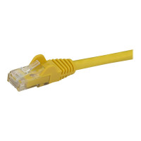 Produktbild för Startech 10m CAT6 Ethernet Cable, 10 Gigabit Snagless RJ45 650MHz 100W PoE Patch Cord, CAT 6 10GbE UTP Network Cable w/Strain Relief, Yellow, Wiring is UL Certified/TIA - Category 6 - 24AWG (N6PATC10MYL) - patch-kabel - gul