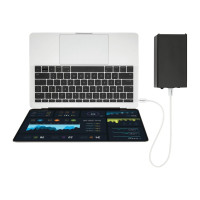 Produktbild för StarTech.com 1.6ft (50cm) Thunderbolt 3 Cable, 40Gbps, 100W PD, 4K/5K Video, Thunderbolt-Certified, Compatible w/ TB4/USB 3.2/DisplayPort - Thunderbolt-kabel - USB-C till USB-C - 50 cm