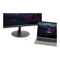 Produktbild för StarTech.com 1.6ft (50cm) Thunderbolt 3 Cable, 40Gbps, 100W PD, 4K/5K Video, Thunderbolt-Certified, Compatible w/ TB4/USB 3.2/DisplayPort - Thunderbolt-kabel - USB-C till USB-C - 50 cm