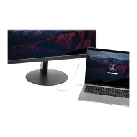 Produktbild för StarTech.com 1.6ft (50cm) Thunderbolt 3 Cable, 40Gbps, 100W PD, 4K/5K Video, Thunderbolt-Certified, Compatible w/ TB4/USB 3.2/DisplayPort - Thunderbolt-kabel - USB-C till USB-C - 50 cm