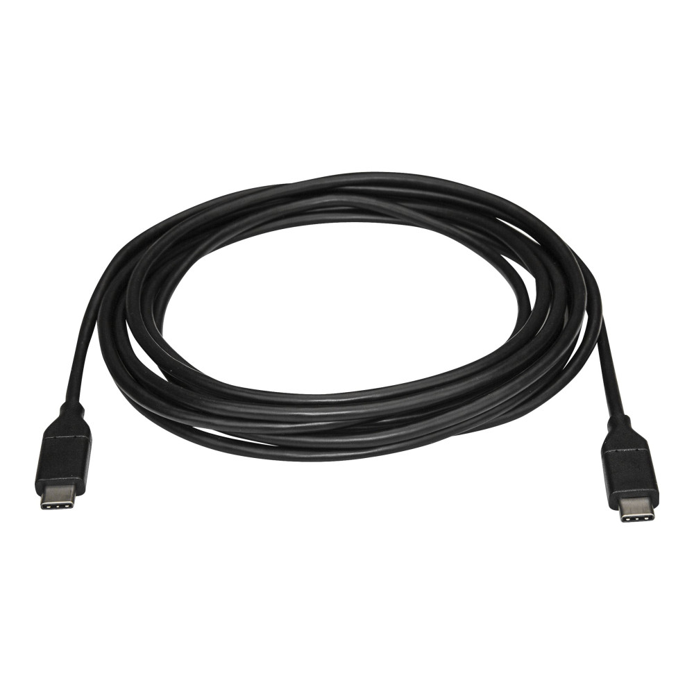Produktbild för StarTech USB C to USB C Cable - 3m / 10 ft - USB Cable Male to Male - USB-C Cable - USB-C Charge Cable - USB Type C Cable - USB 2.0 (USB2CC3M) - USB typ C-kabel - USB-C till USB-C - 3 m