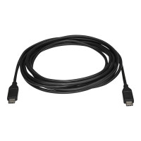 Produktbild för StarTech USB C to USB C Cable - 3m / 10 ft - USB Cable Male to Male - USB-C Cable - USB-C Charge Cable - USB Type C Cable - USB 2.0 (USB2CC3M) - USB typ C-kabel - USB-C till USB-C - 3 m