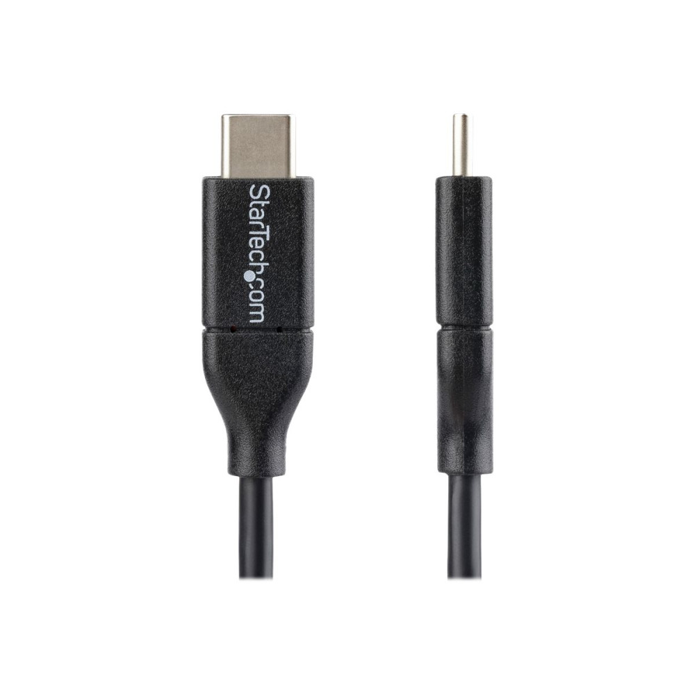 Produktbild för StarTech 0.5m USB C Cable - USB 2.0 - M/M - USB-C Charger Cable - USB 2.0 Type C Cable - Short USB C Cable (USB2CC50CM) - USB typ C-kabel - USB-C till USB-C - 50 cm