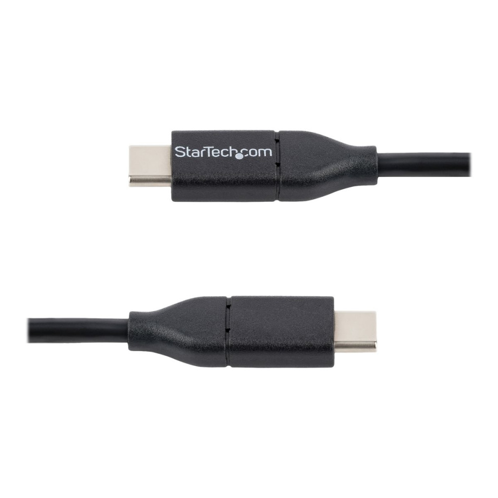 Produktbild för StarTech 0.5m USB C Cable - USB 2.0 - M/M - USB-C Charger Cable - USB 2.0 Type C Cable - Short USB C Cable (USB2CC50CM) - USB typ C-kabel - USB-C till USB-C - 50 cm