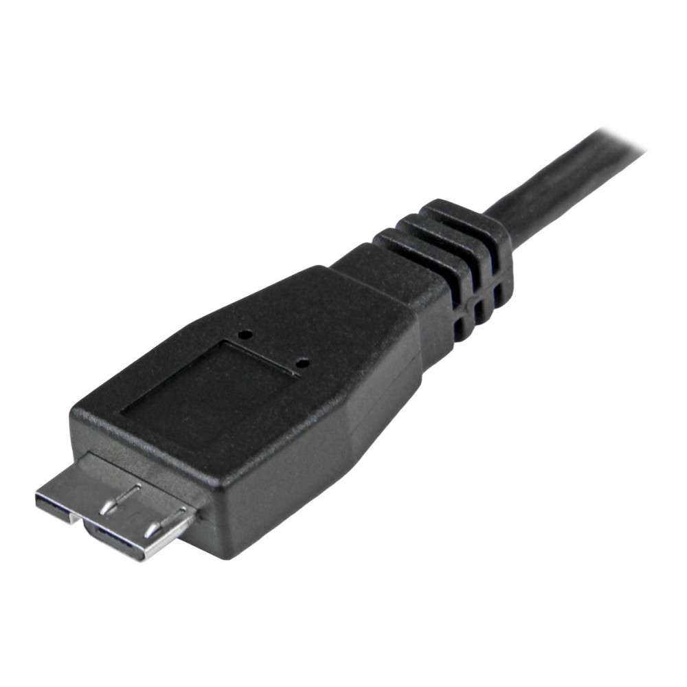 Produktbild för StarTech USB C to Micro USB Cable 0.5m - USB 3.1 Type C to Micro USB Type B Cable - Micro USB 3.1 to USB-C - Thunderbolt 3 Compatible (USB31CUB50CM) - USB typ C-kabel - USB-C till Micro-USB typ B - 50 cm