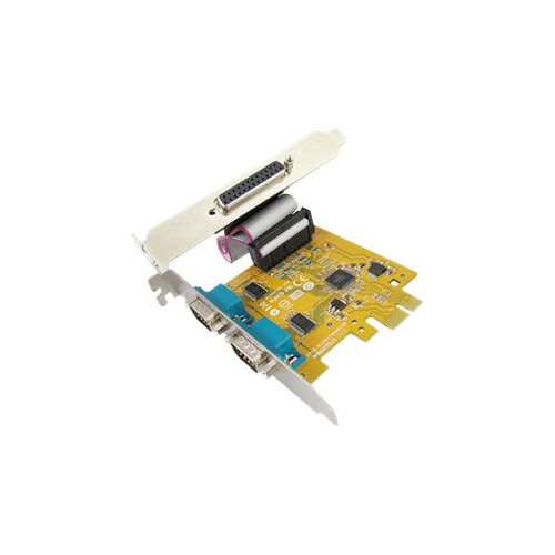 Sunix Group Sunix MIO6479A - parallellt/seriellt kort - PCIe 2.0 - 2 portar