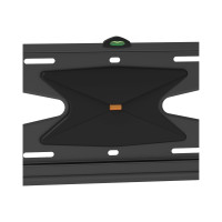 Produktbild för StarTech.com Low Profile TV Mount - Fixed - Anti Theft - Flat Screen TV Wall Mount for 37" to 75" TVs - VESA Wall Mount (FPWFXBAT) monteringssats - för platt panel - svart