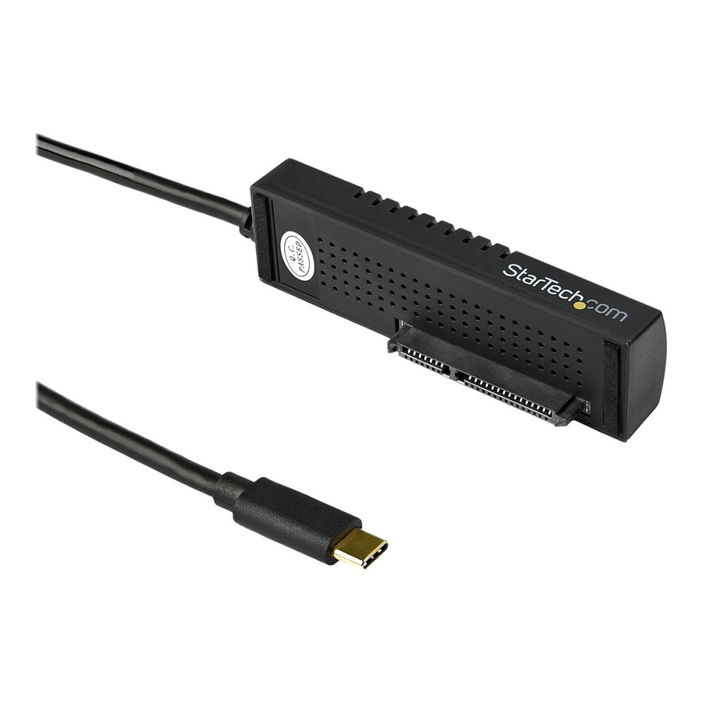 Produktbild för StarTech.com USB 3.1 (10Gbps) adapterkabel för 2,5"/3,5" SATA-enheter - USB-C - kontrollerkort - SATA 6Gb/s - USB 3.1 (Gen 2)