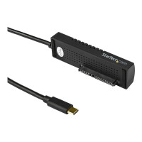 Produktbild för StarTech.com USB 3.1 (10Gbps) adapterkabel för 2,5"/3,5" SATA-enheter - USB-C - kontrollerkort - SATA 6Gb/s - USB 3.1 (Gen 2)