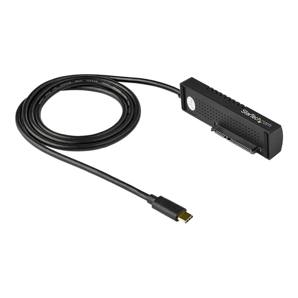 Produktbild för StarTech.com USB 3.1 (10Gbps) adapterkabel för 2,5"/3,5" SATA-enheter - USB-C - kontrollerkort - SATA 6Gb/s - USB 3.1 (Gen 2)