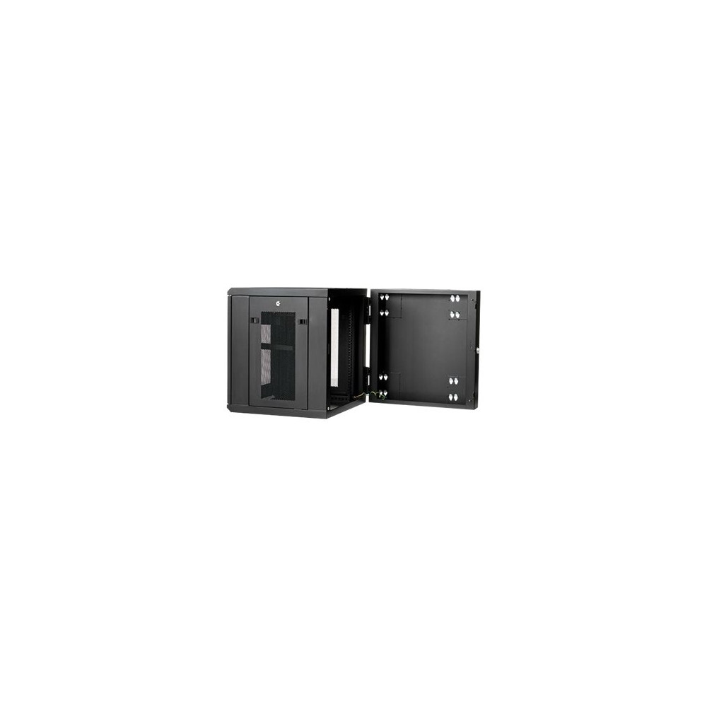 Produktbild för StarTech.com 12U väggmonterat serverrackskåp -  20 tum (50,08 cm) djupt skåp - med gångjärnsupphängning - rackmonteringsskåp - 12U