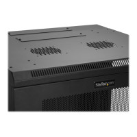 Produktbild för StarTech.com 12U väggmonterat serverrackskåp -  20 tum (50,08 cm) djupt skåp - med gångjärnsupphängning - rackmonteringsskåp - 12U