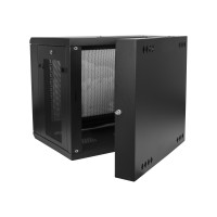 Produktbild för StarTech.com 12U väggmonterat serverrackskåp -  20 tum (50,08 cm) djupt skåp - med gångjärnsupphängning - rackmonteringsskåp - 12U