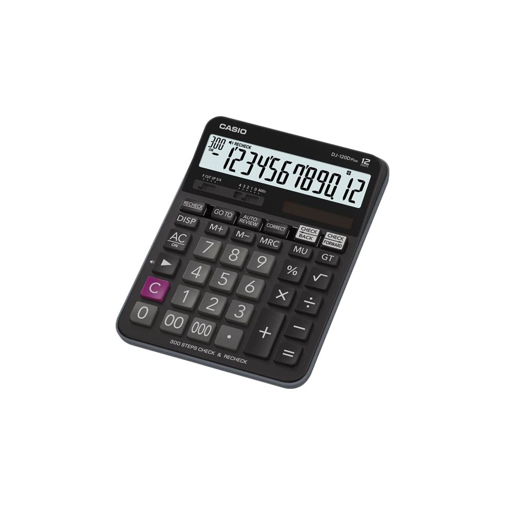 Produktbild för Casio DJ-120D Plus - skrivbordskalkylator