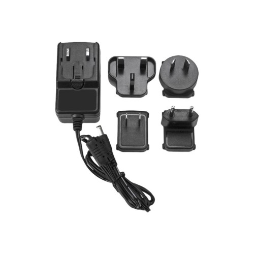 StarTech.com StarTech DC Power Adapter - 12V, 2A - Universal Replacement Power Adapter (NA, EU, UK, AU) (SVA12M2NEUA) - strömadapter