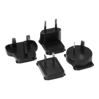 Produktbild för StarTech DC Power Adapter - 12V, 2A - Universal Replacement Power Adapter (NA, EU, UK, AU) (SVA12M2NEUA) - strömadapter