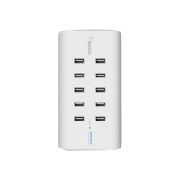 Produktbild för Belkin ROCKSTAR laddningsstation - 10 x 4-stifts USB typ A - 120 Watt