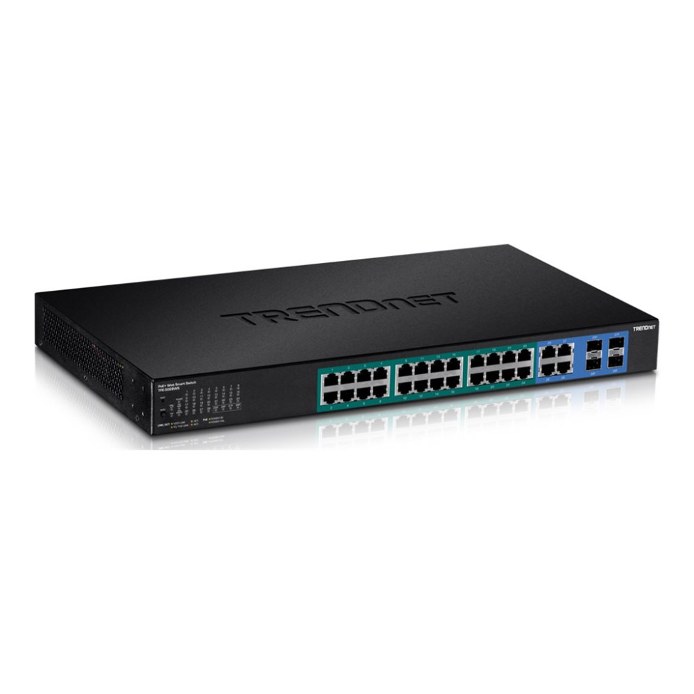 Produktbild för TRENDnet TPE 5028WS - switch - 28 portar - smart - rackmonterbar - TAA-kompatibel