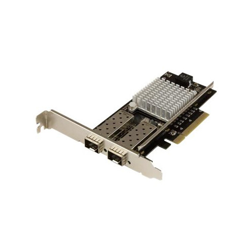 StarTech.com Startech 2-Port 10G Fibernätverkskort med öppen SFP+ - PCIe, Intel Chip - nätverksadapter - PCIe 2.0 x8