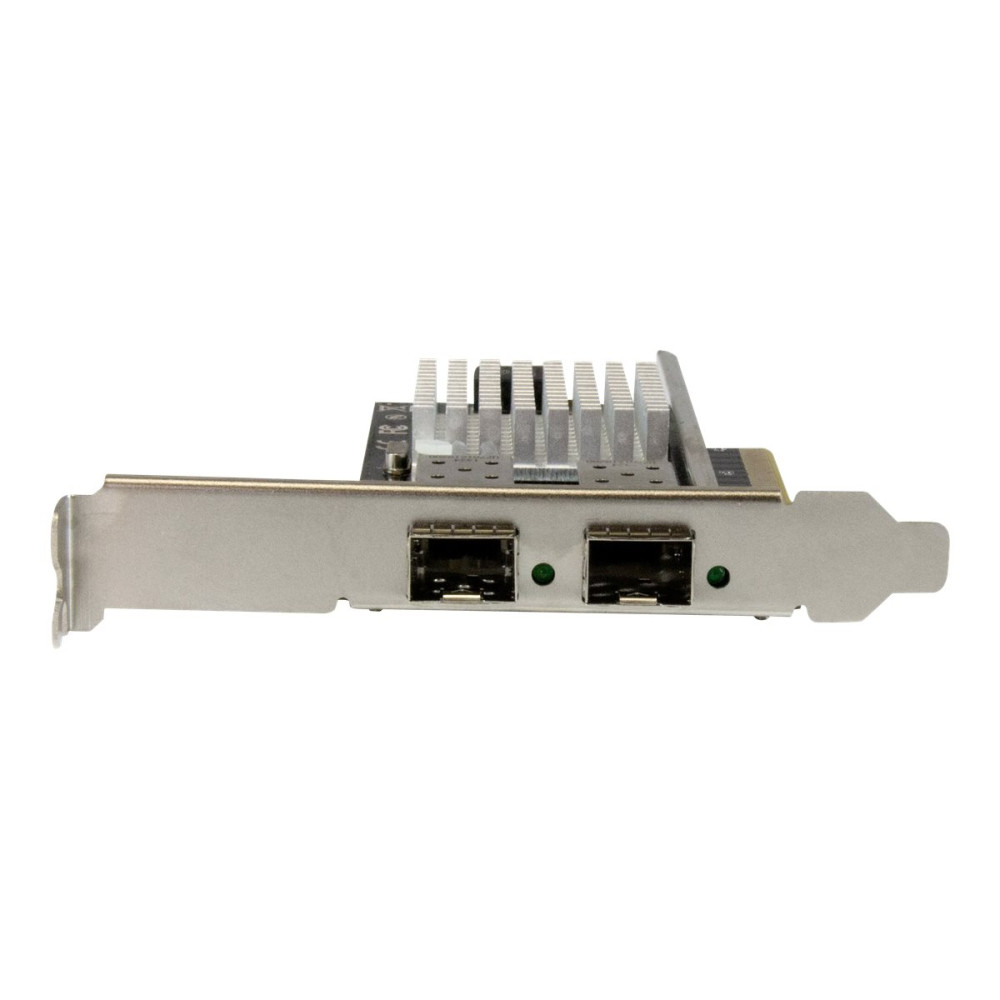 Produktbild för Startech 2-Port 10G Fibernätverkskort med öppen SFP+ - PCIe, Intel Chip - nätverksadapter - PCIe 2.0 x8