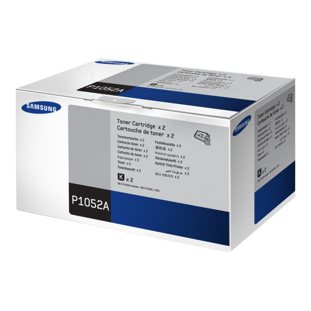 Produktbild för HP MLT-P1052A - 2-pack - Lång livslängd - svart - original - tonerkassett (SV115A)