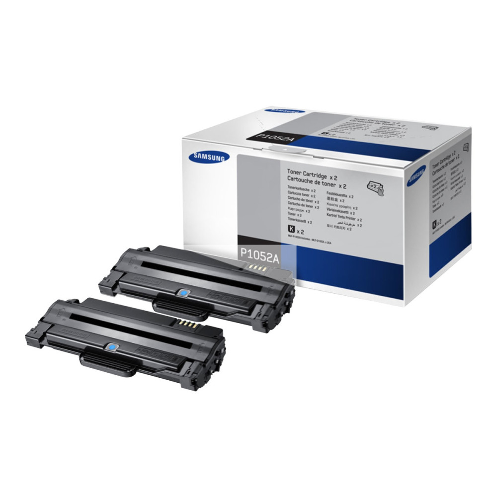 Produktbild för HP MLT-P1052A - 2-pack - Lång livslängd - svart - original - tonerkassett (SV115A)