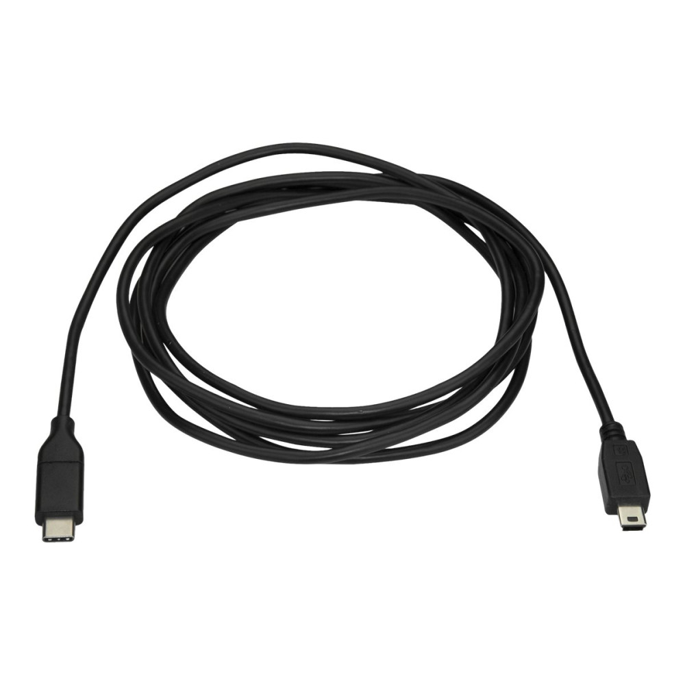 Produktbild för StarTech USB C to Mini USB Cable - 6 ft / 2m - M/M - USB 2.0 - Mini USB Cord - USB C to Mini B Cable - USB Type C to Mini USB (USB2CMB2M) - USB typ C-kabel - USB-C till mini-USB typ B - 2 m