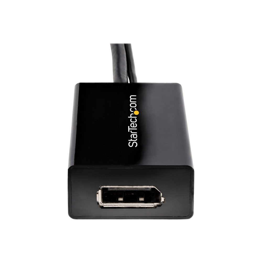 Produktbild för StarTech DVI till DisplayPort-adapter med USB-ström - 1920 x 1200 - videokort - DVI-D till DisplayPort