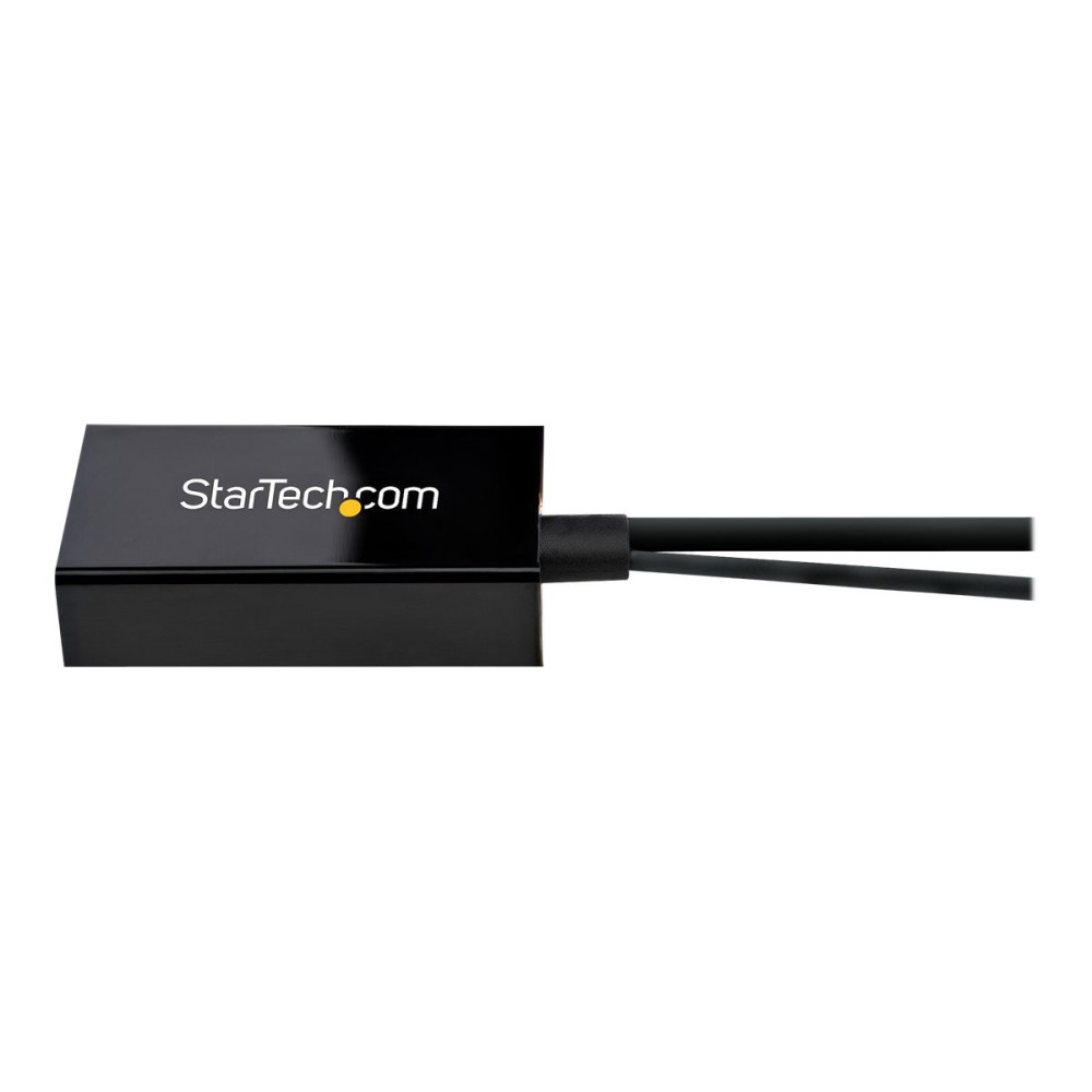 Produktbild för StarTech DVI till DisplayPort-adapter med USB-ström - 1920 x 1200 - videokort - DVI-D till DisplayPort