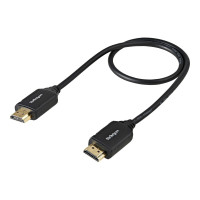 Produktbild för StarTech.com Premium Höghastighets HDMI-kabel med Ethernet - 4K 60 Hz - 0,5 m - HDMI-kabel med Ethernet - 50 cm
