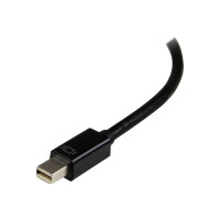 Produktbild för Startech A/V-reseadapter: 3-i-1 Mini DisplayPort till VGA-, DVI- eller HDMI-konverterare - videokort - Mini DisplayPort / HDMI / DVI / VGA - 27 cm